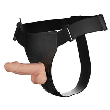 Imbracatura con dildo realistico pene vigoroso e dettagliato